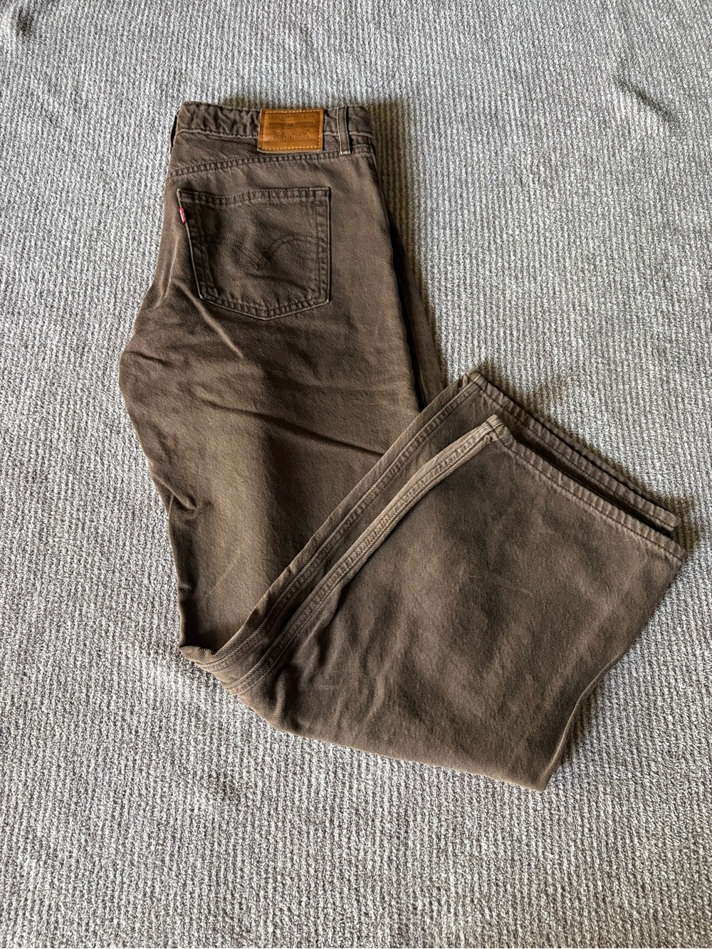 Levi's Brown Low Loose Premium Jeans